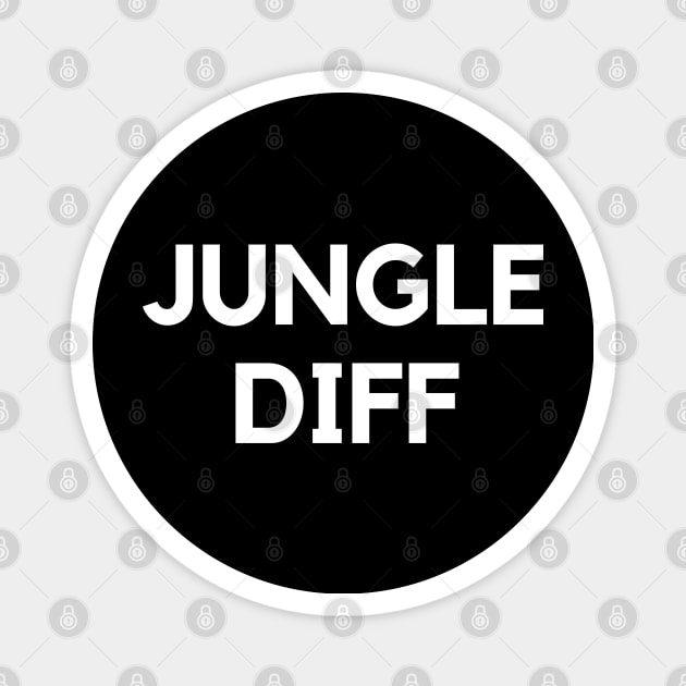 Jungle diff Magnet by TheGeekTee